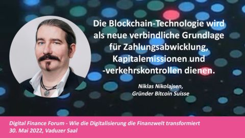 Niklas Nikolajsen, Gründer Bitcoin Suisse Niklas Nikolajsen, Gründer Bitcoin Suisse